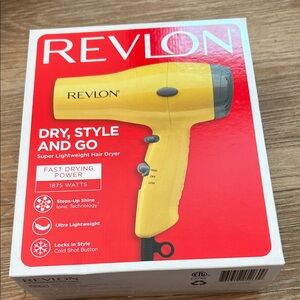 Revlon Fast Drying Yellow Hair Dryer